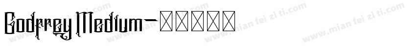 Godfrey Medium字体转换